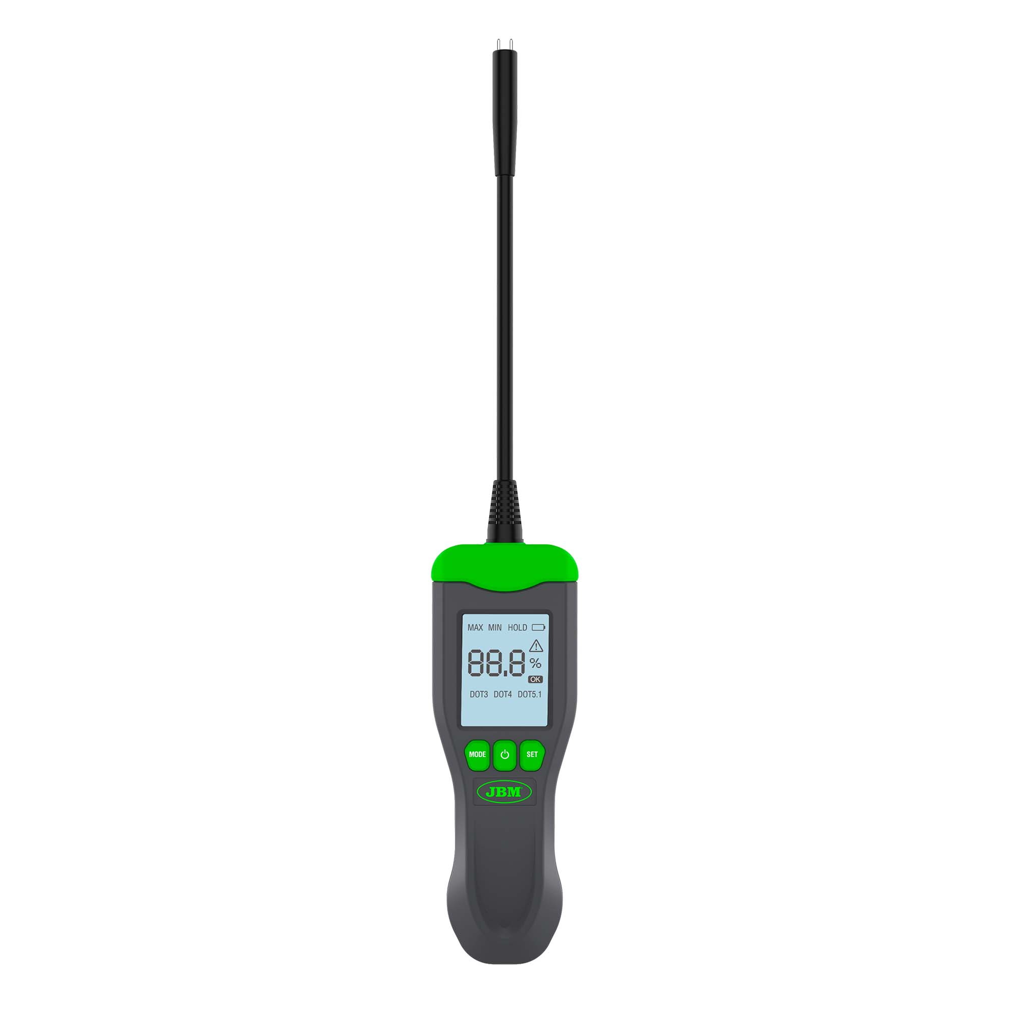 TESTER DIGITALE PER LIQUIDO FRENI CON DISPLAY HD E LETTURA RAPIDA JBM 55122