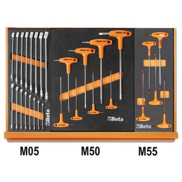 Assortimento di 106 utensili per la manutenzione delle biciclette Beta 5980U/BIKE-M