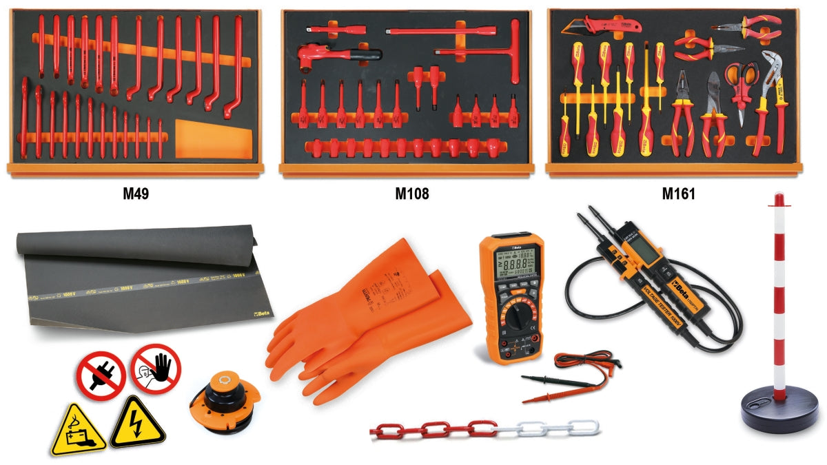 Assortimento di 81 utensili per veicoli ibridi ed elettrici Beta 5989 VEM