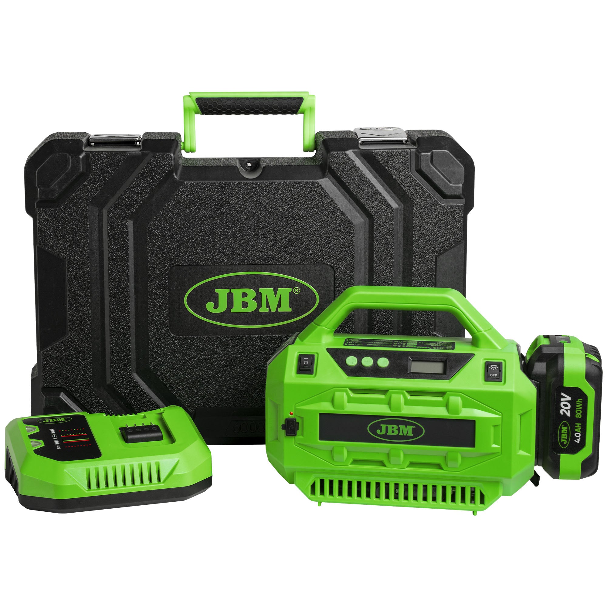 COMPRESSORE D'ARIA ELETTRICO CON CUSTODIA JBM 60003C