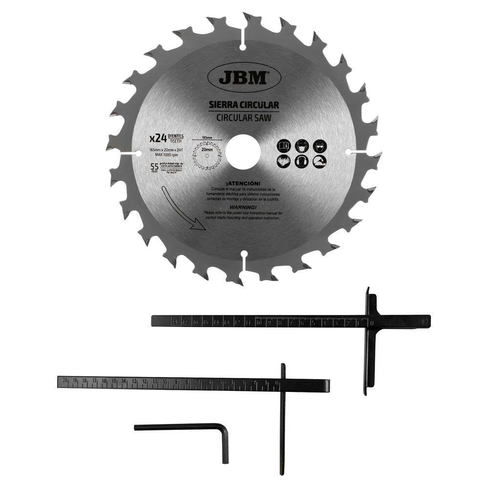SEGA CIRCOLARE CON MOTORE BRUSHLESS 60007 JBM