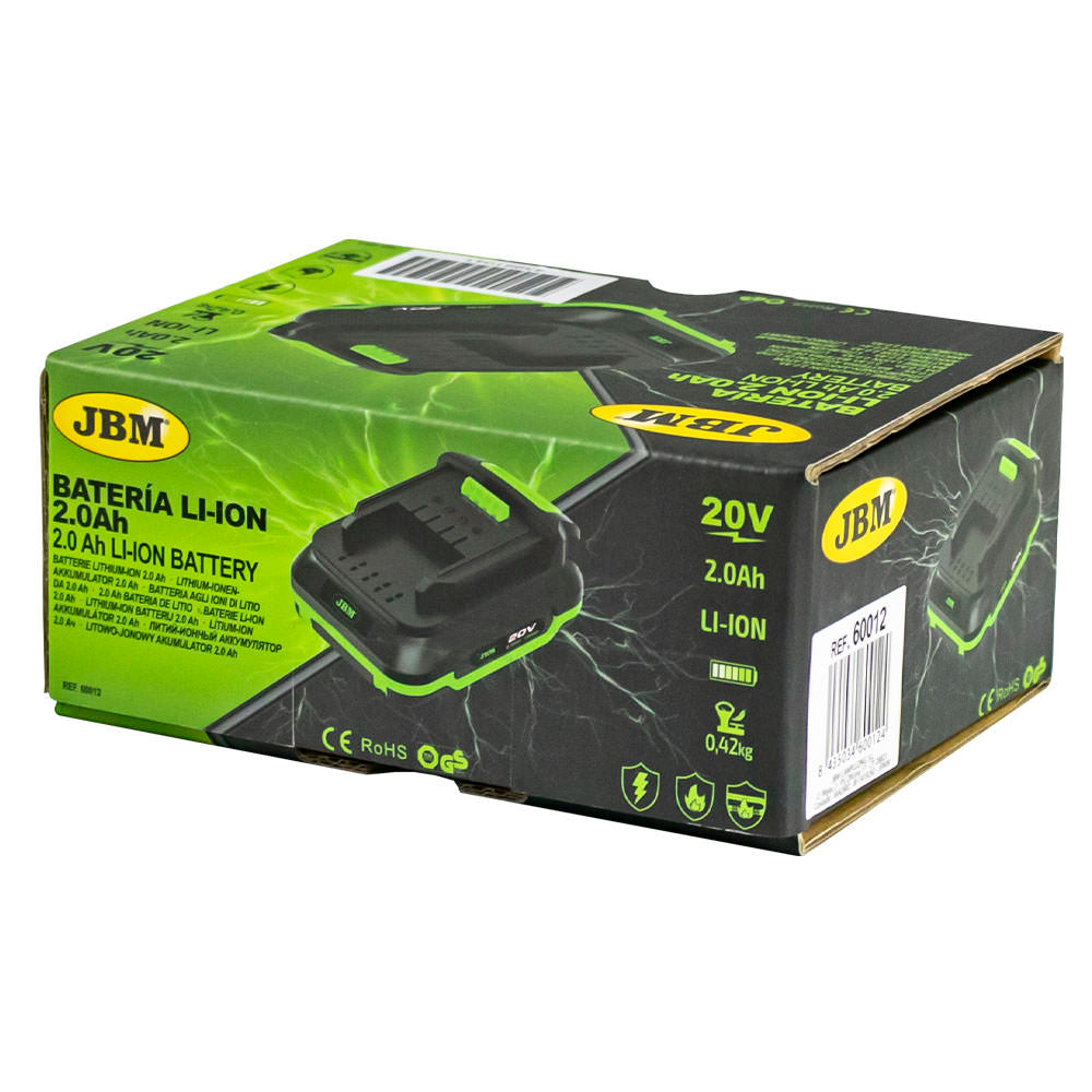 BATTERIA AGLI IONI DI LITIO DA 2.0 AH JBM 60012