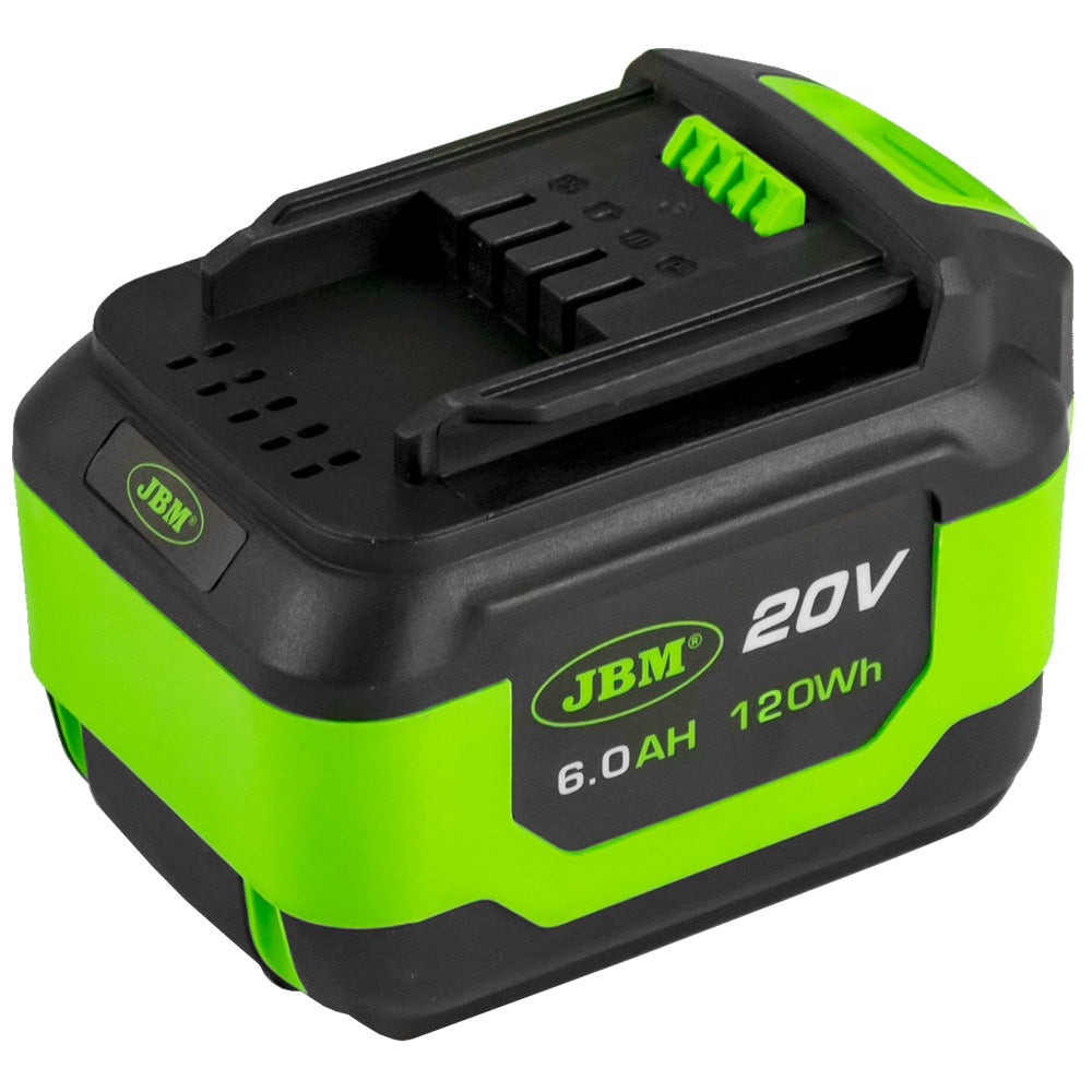 CRIC A CARRELLO IDRAULICO 3T A BATTERIA JBM 60076 SET 6AH 1 BATTERIA e CARICABATTERIE