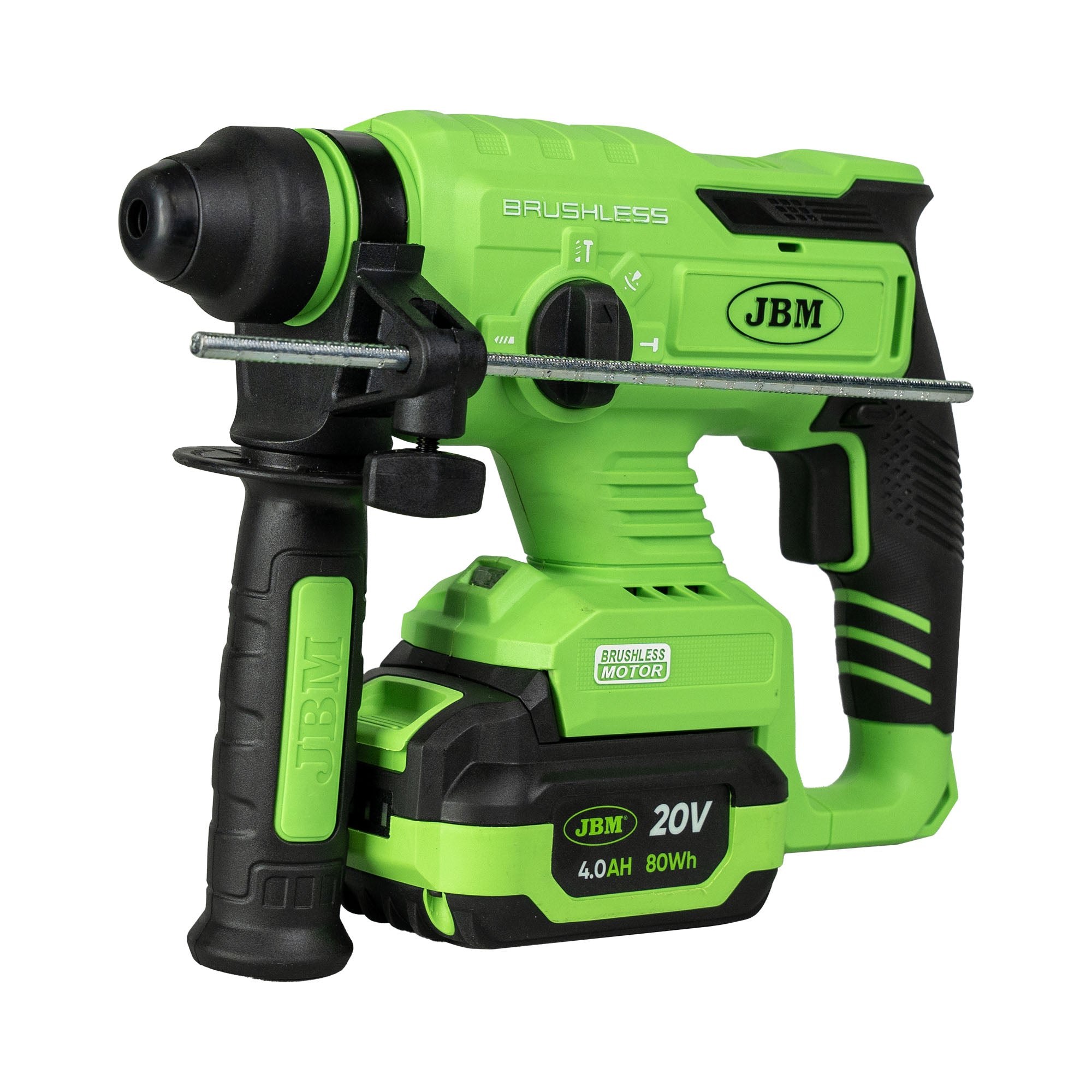 MARTELLO PERFORATORE BRUSHLESS A BATTERIA CON CUSTODIA JBM 60023C