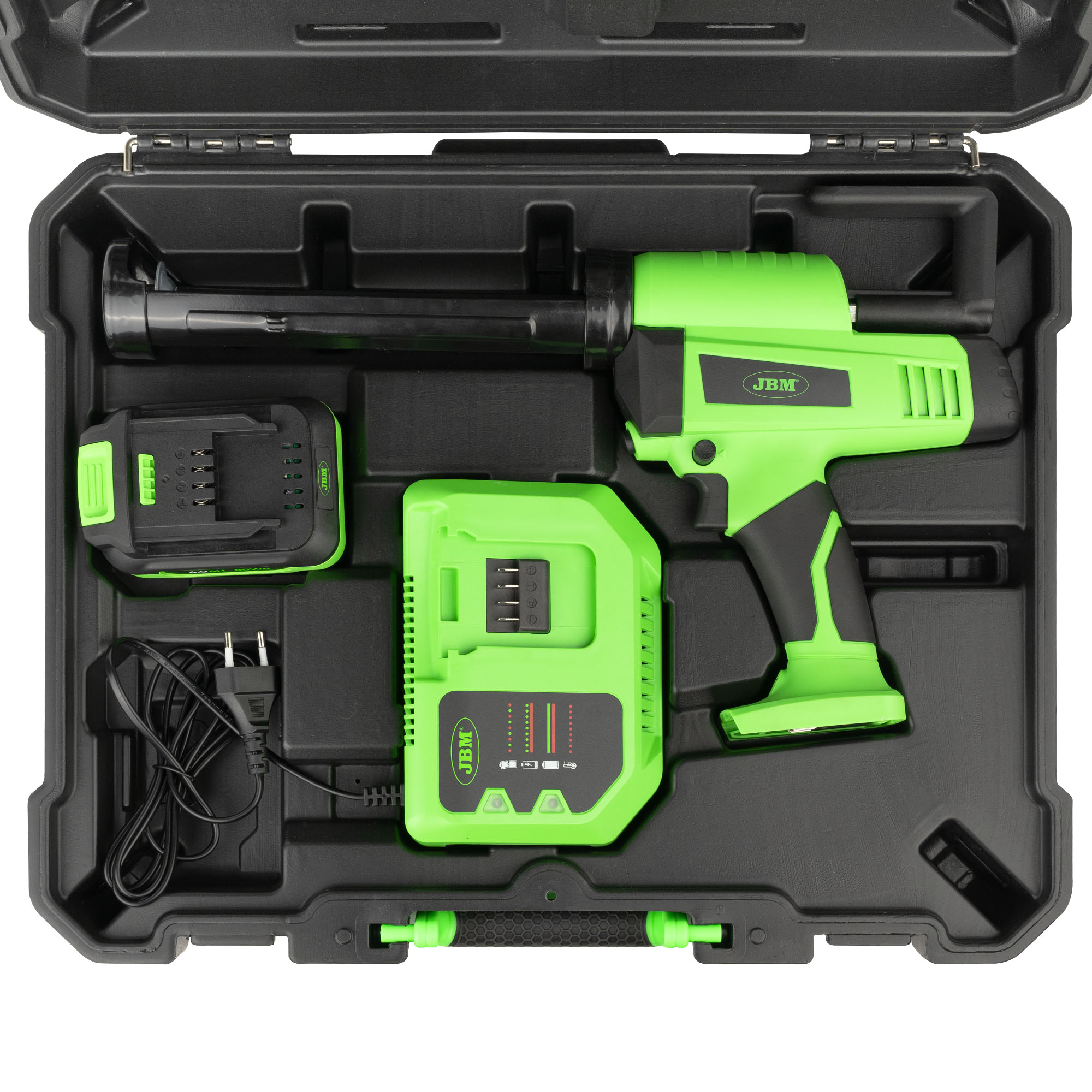 PISTOLA SILICONE A BATTERIA PER SIGILLARE CON CUSTODIA JBM 60032C