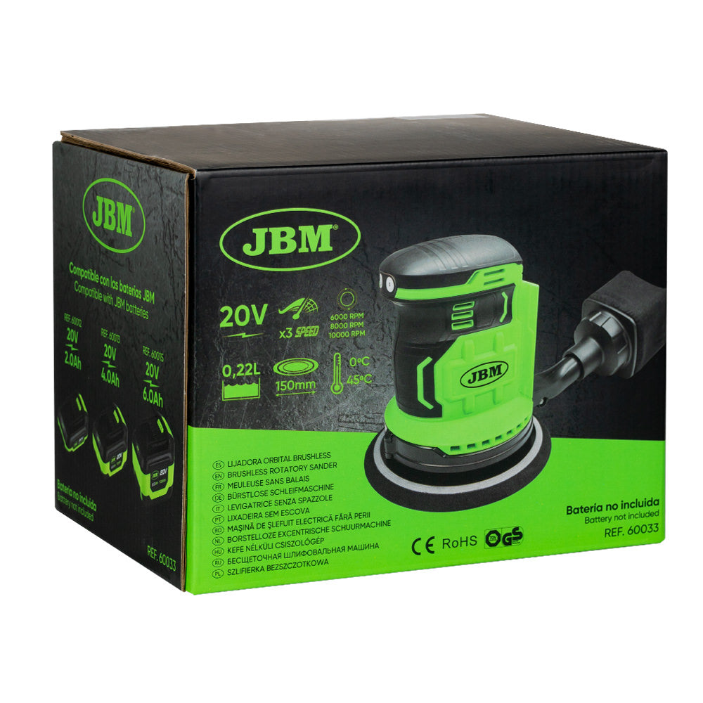LEVIGATRICE BRUSHLESS A BATTERIA 60033 JBM