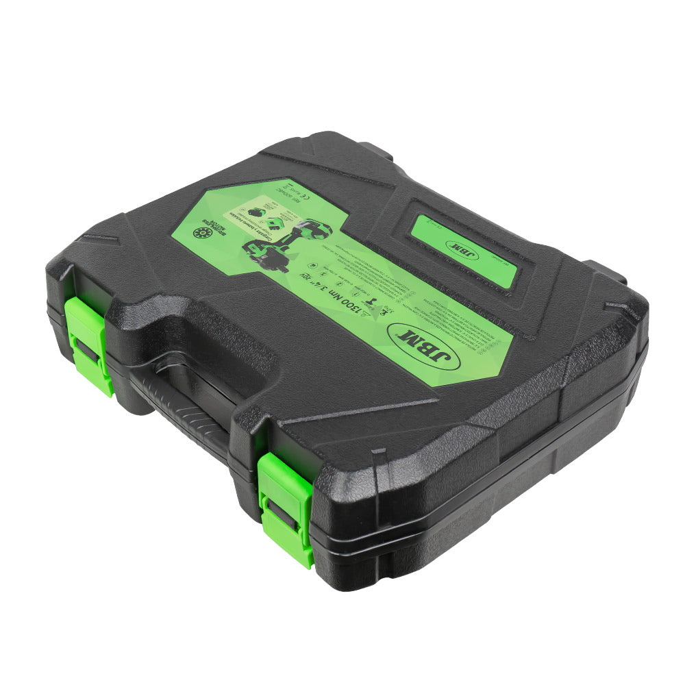 AVVITATORE PNEUMATICO BRUSHLESS A BATTERIA 3/4" 1300NM CON VALIGETTA 60048C JBM