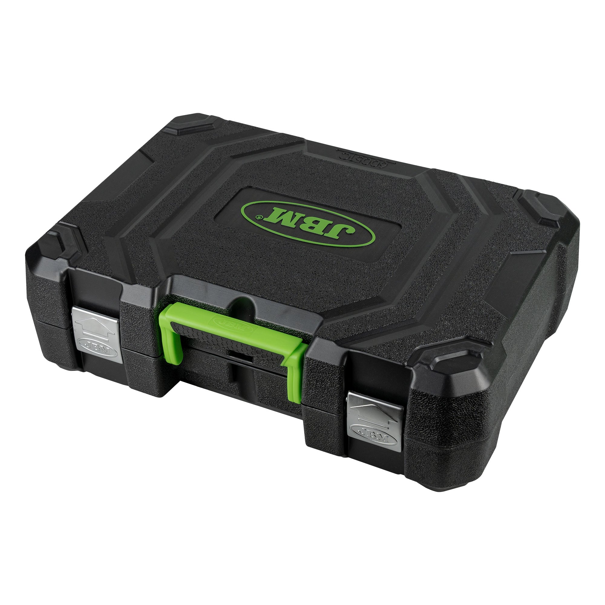 PISTOLA A IMPATTO BRUSHLESS A BATTERIA DA 1/2" 1000NM CON VALIGETTA 60051C + SET DA 12 BUSSOLE 52343 JBM SERIE 551