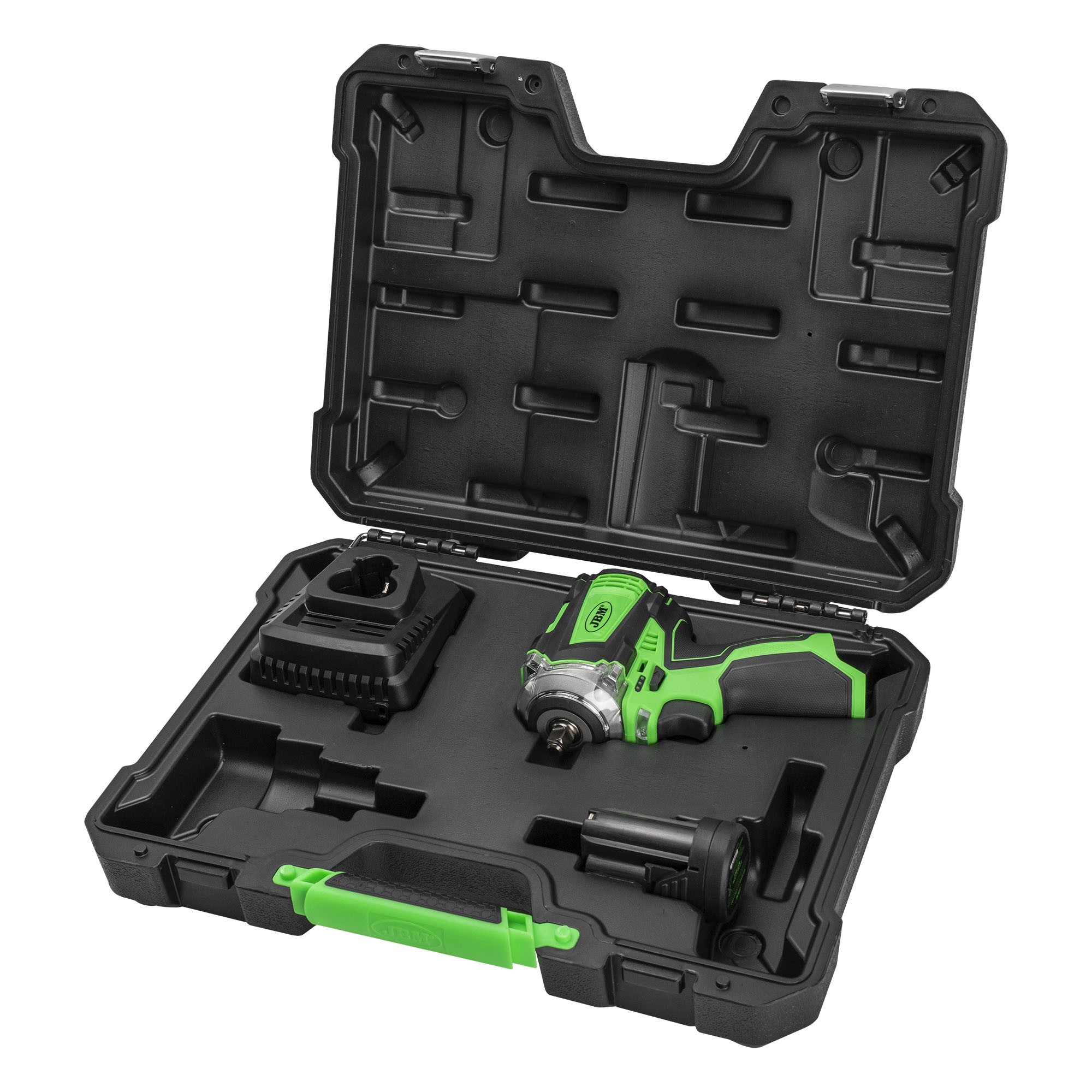 CHIAVE A IMPULSI 3/8" 250NM BRUSHLESS CON CUSTODIA JBM 60059C