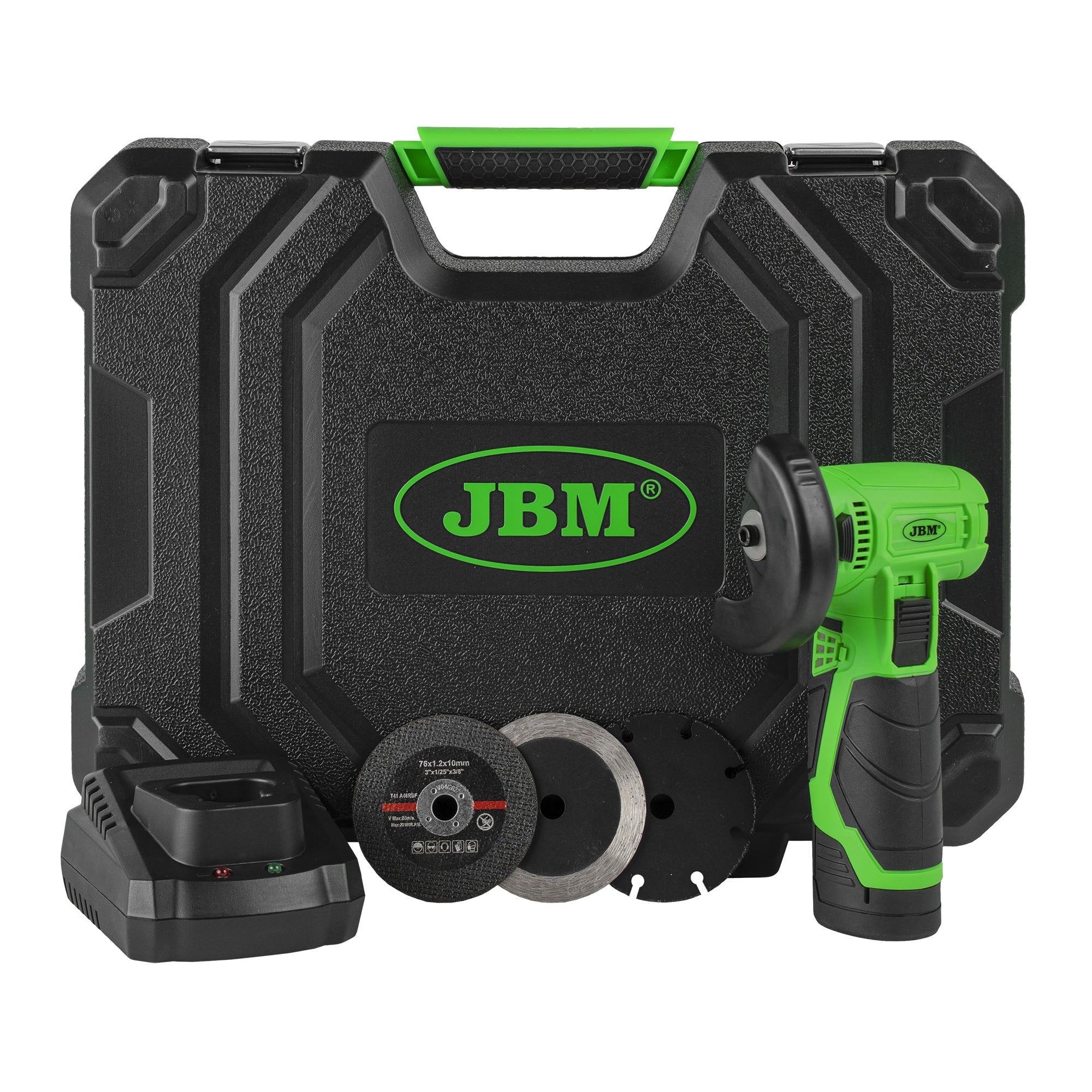 STRUMENTO DA TAGLIO 12V A BATTERIA CON CUSTODIA JBM 60061C