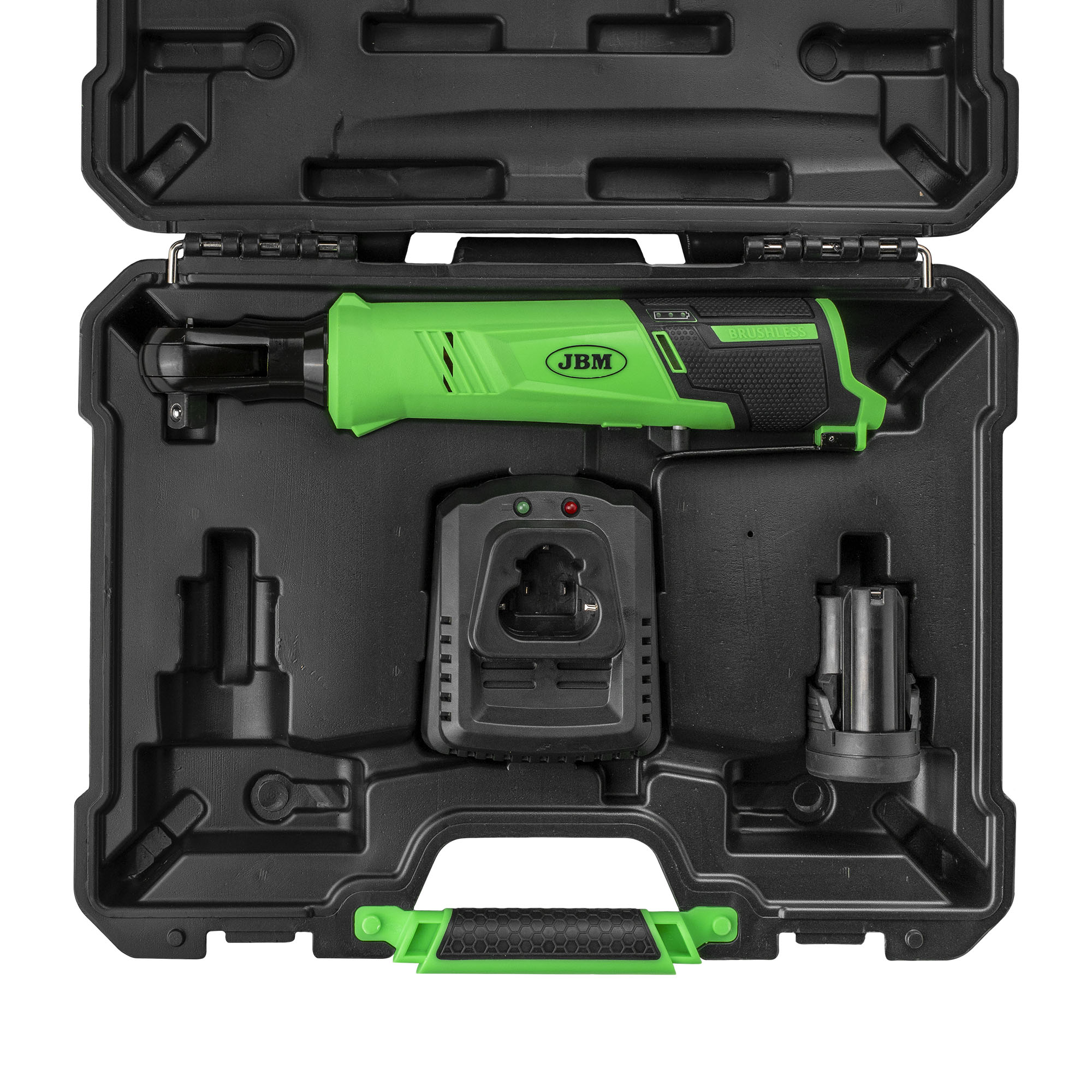 CRICCHETTO ELETTRICO 1/2” BRUSHLESS CON CUSTODIA JBM 60062C