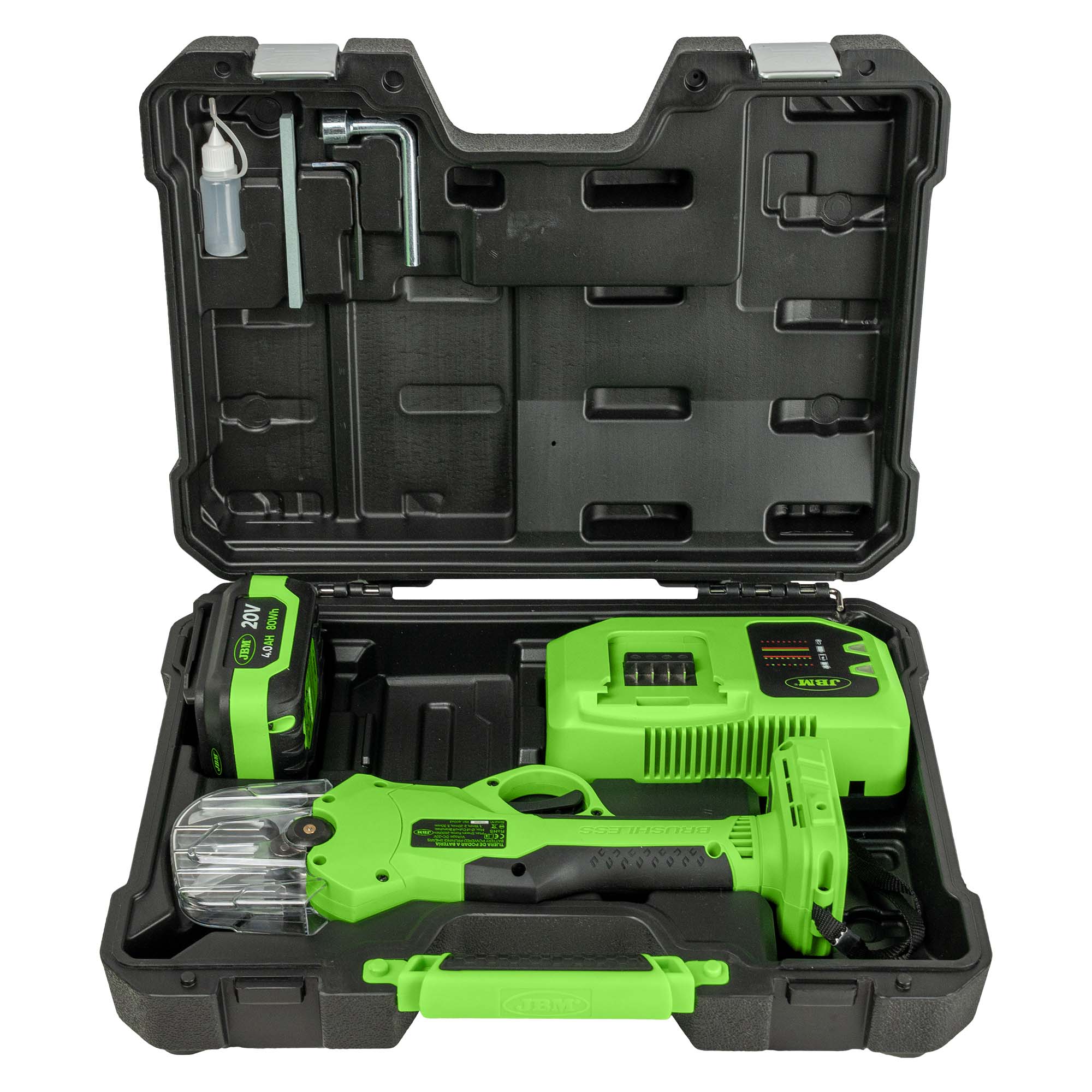 CESOIE DA POTATURA A BATTERIA CON VALIGETTA JBM 60063C