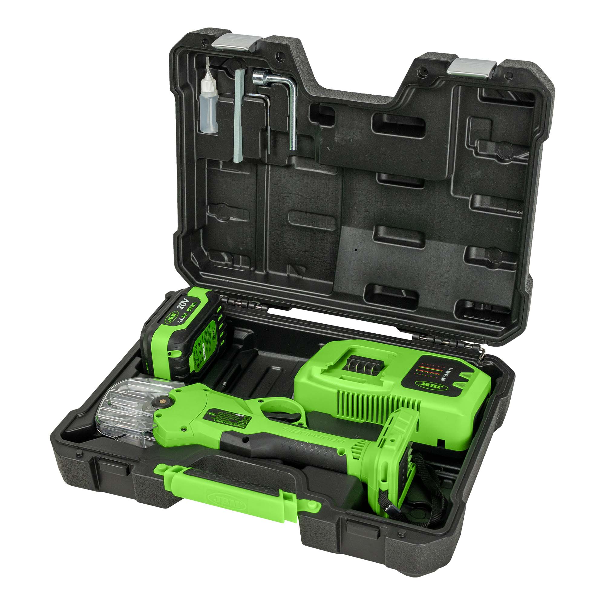 CESOIE DA POTATURA A BATTERIA CON VALIGETTA JBM 60063C