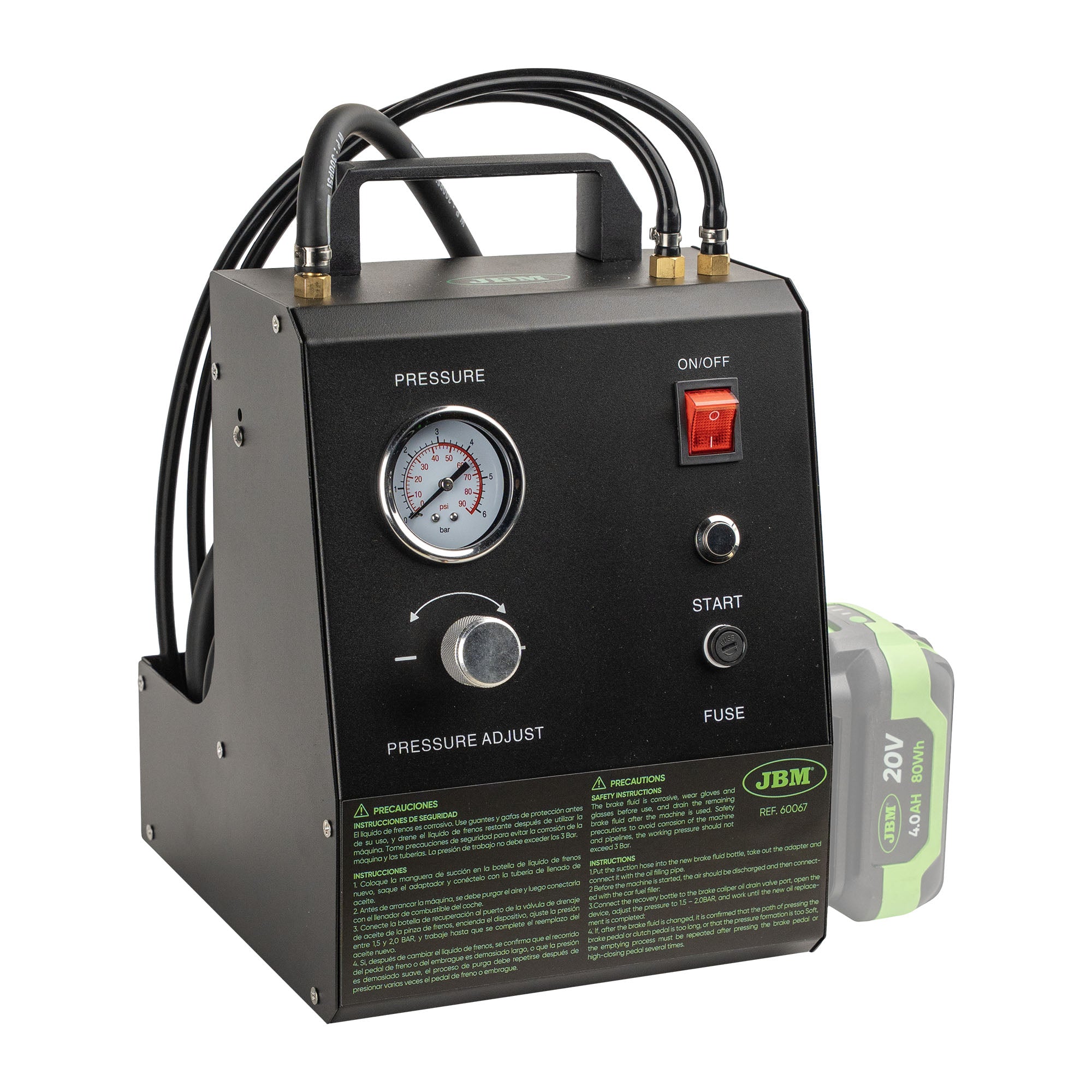 SPURGATORE FRENI ELETTRICO A BATTERIA 60067 JBM