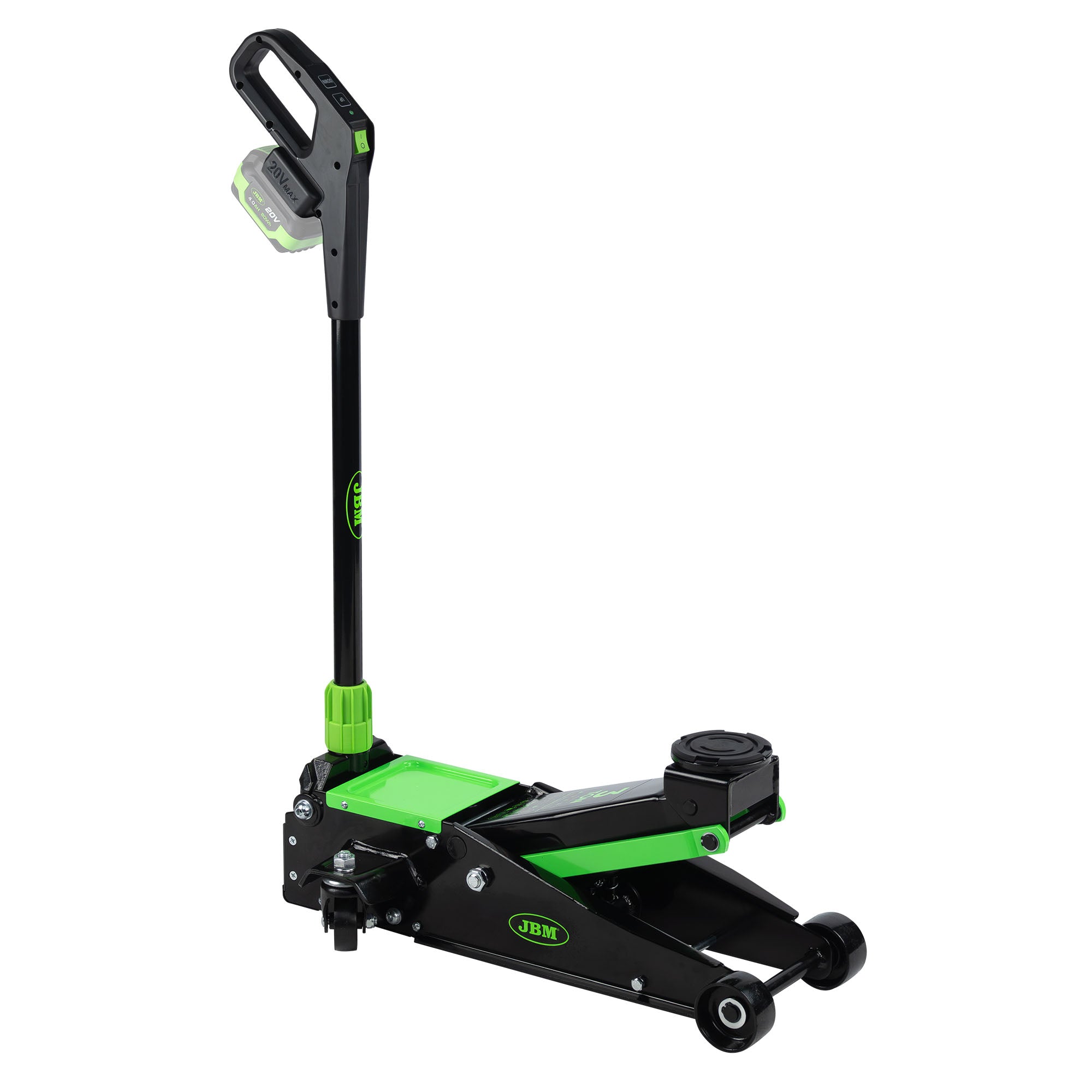 CRIC IDRAULICO A CARRELLO DA 3T A BATTERIA 60076 JBM