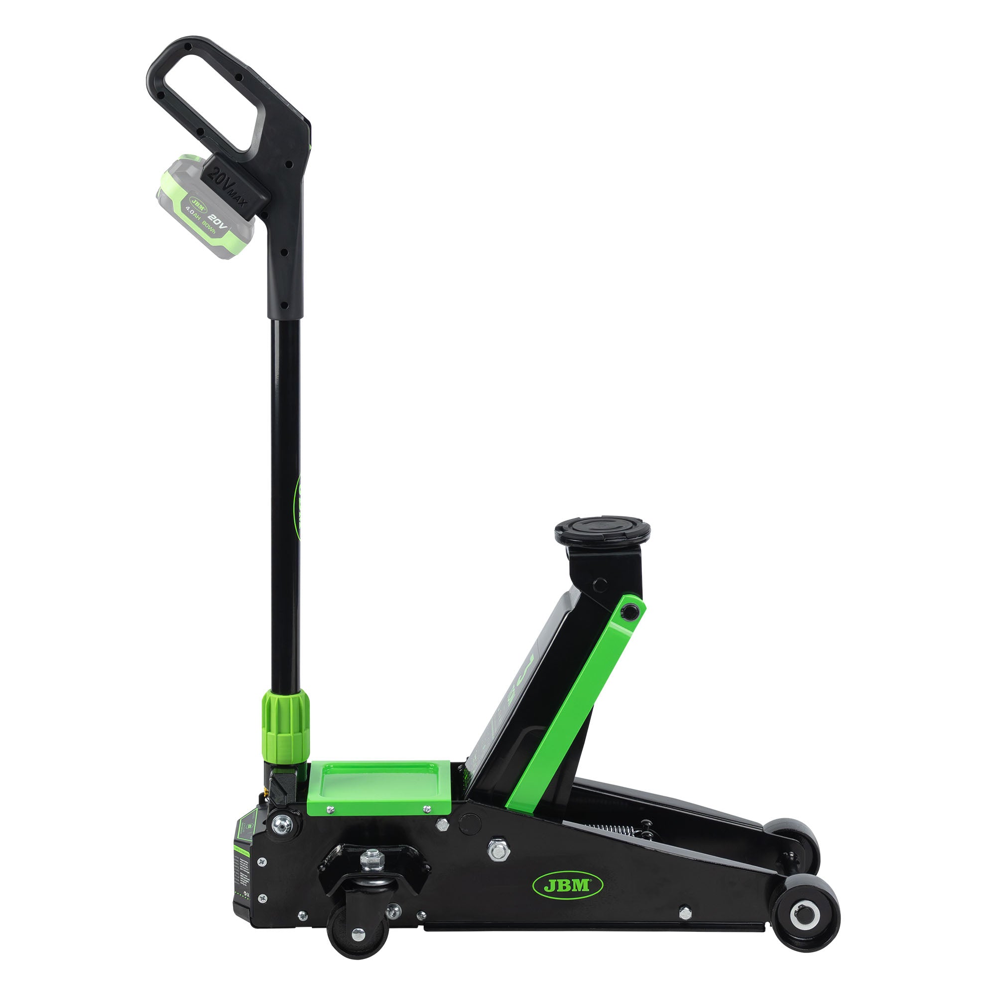 CRIC IDRAULICO A CARRELLO DA 3T A BATTERIA 60076 JBM