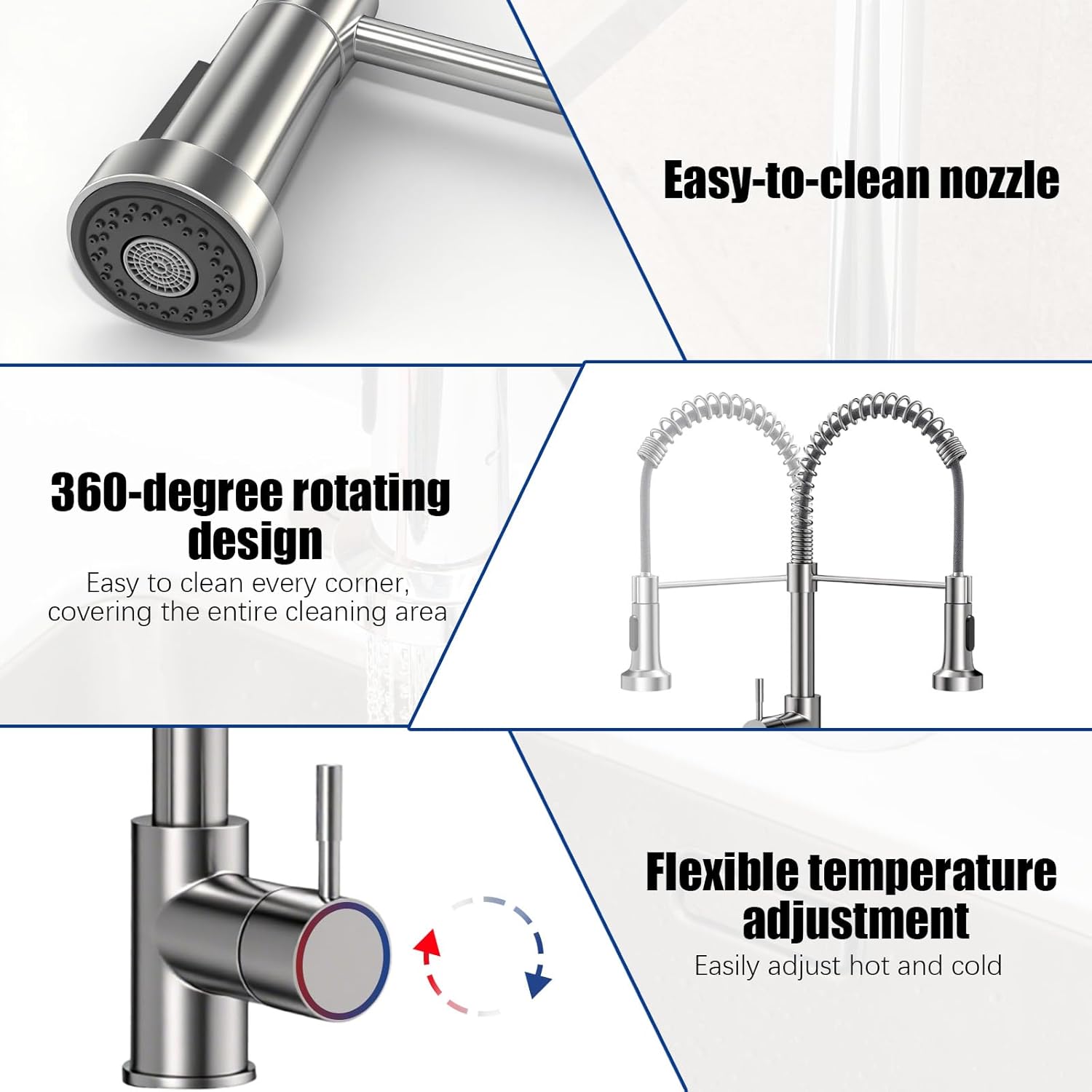 Rubinetto per modulo lavello curvo Workshopitaly MPS acciaio cromato