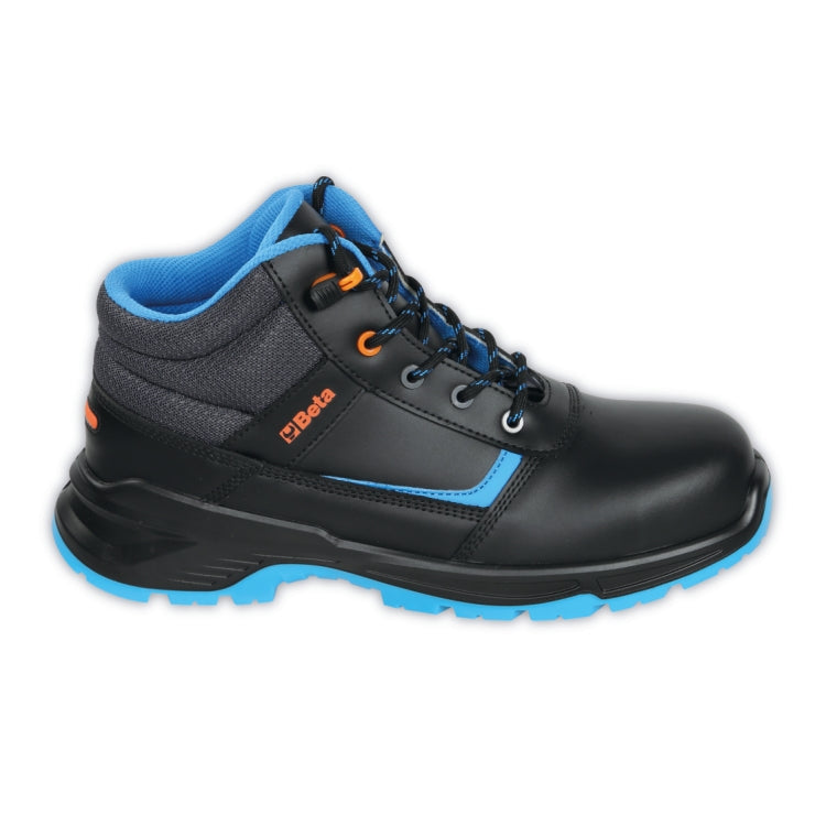 Scarpe alte BASIC PLUS in pelle liscia idrorepellente con rapido sfilamento Beta 7203BP