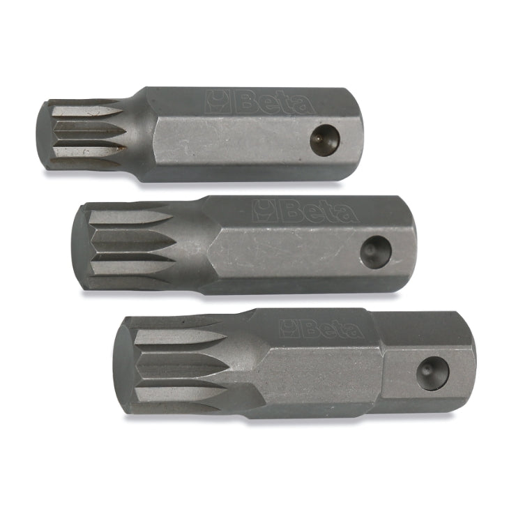 Inserti Macchina maschio per viti con impronta XZN® attacco 16 mm fosfatati Beta 727/ES16XZN