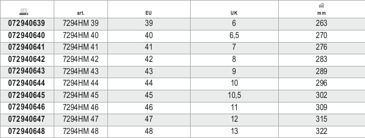 Scarpe alte in pelle idrorepellenti con battistrada in gomma VIBRAM® Beta 7294HM
