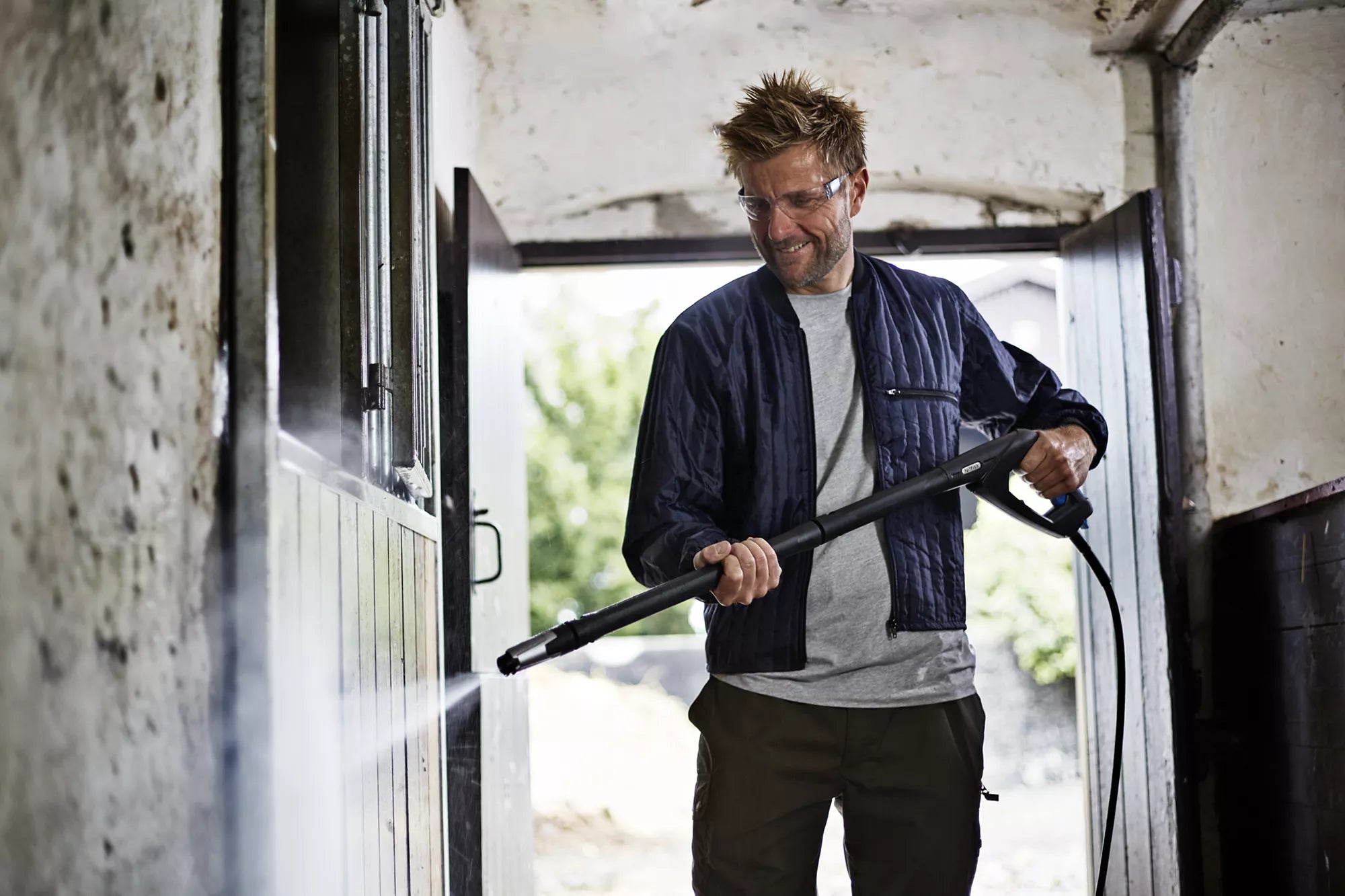 Nilfisk Premium 180-10 Idropulitrice 180 bar acqua fredda CON LAVAPAVIMENTO