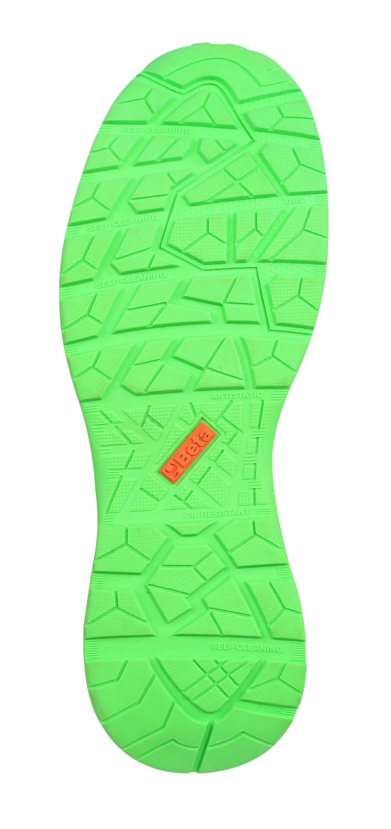 Scarpe RENEGADE in tessuto intrecciato resistente e traspirante, dettagli verdi Beta 7341V