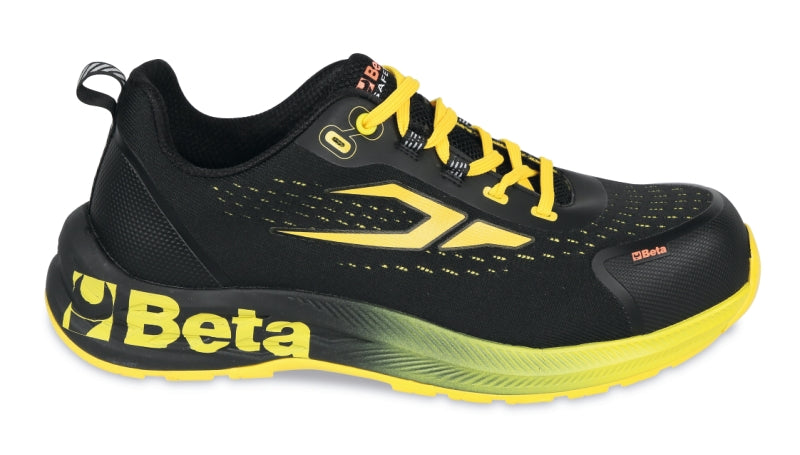 Scarpe RENEGADE in tessuto intrecciato resistente e traspirante, dettagli gialli Beta 7341Y