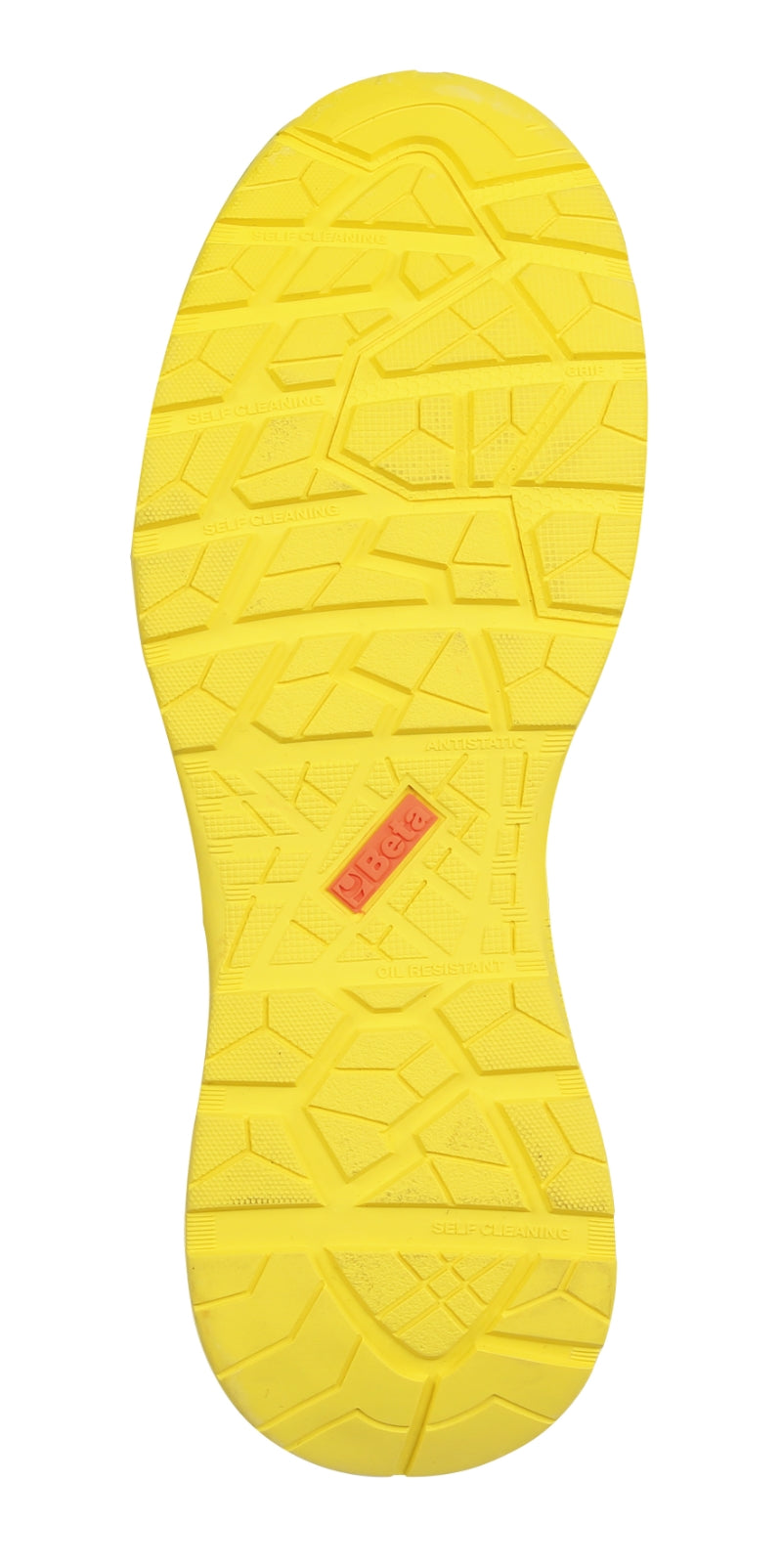 Scarpe RENEGADE in tessuto intrecciato resistente e traspirante, dettagli gialli Beta 7341Y