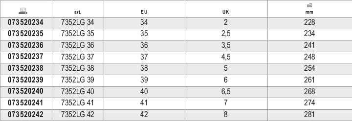 Scarpe 0-Gravity leggerissime Beta 7352LG