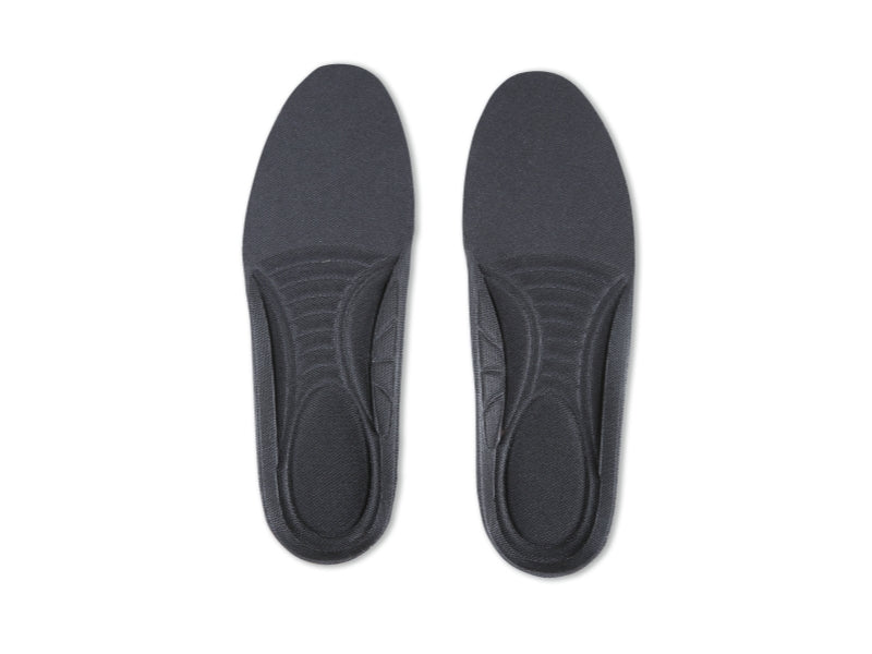 Sottopiedi anatomici in schiuma di poliuretano con rialzo ammortizzante nella zona del tallone Beta 7398EF