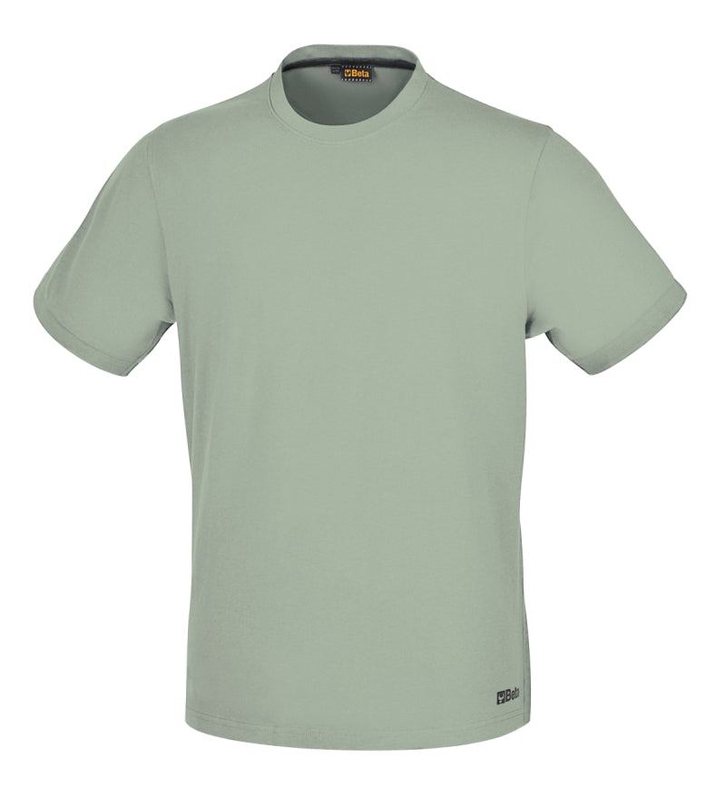 T-shirt work in cotone jersey 150 gr, verde salvia Beta 7553V