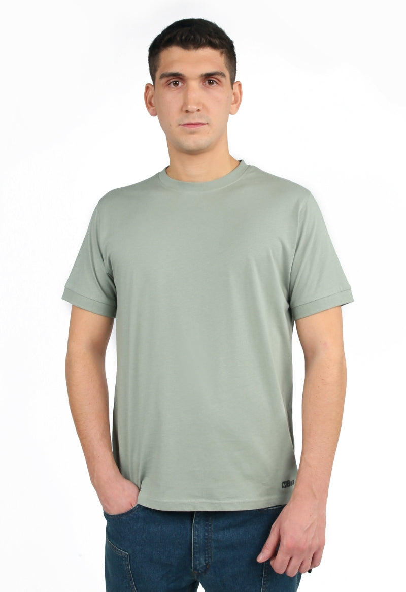 T-shirt work in cotone jersey 150 gr, verde salvia Beta 7553V
