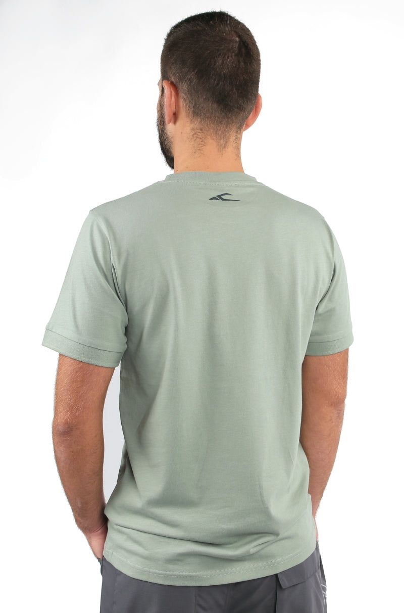 T-shirt work in cotone jersey 150 gr, verde salvia Beta 7553V
