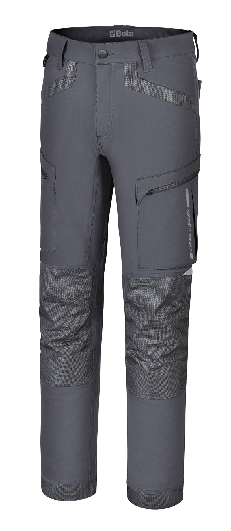 Pantaloni da lavoro multitasche elasticizzati in Graphene Beta 7640GG
