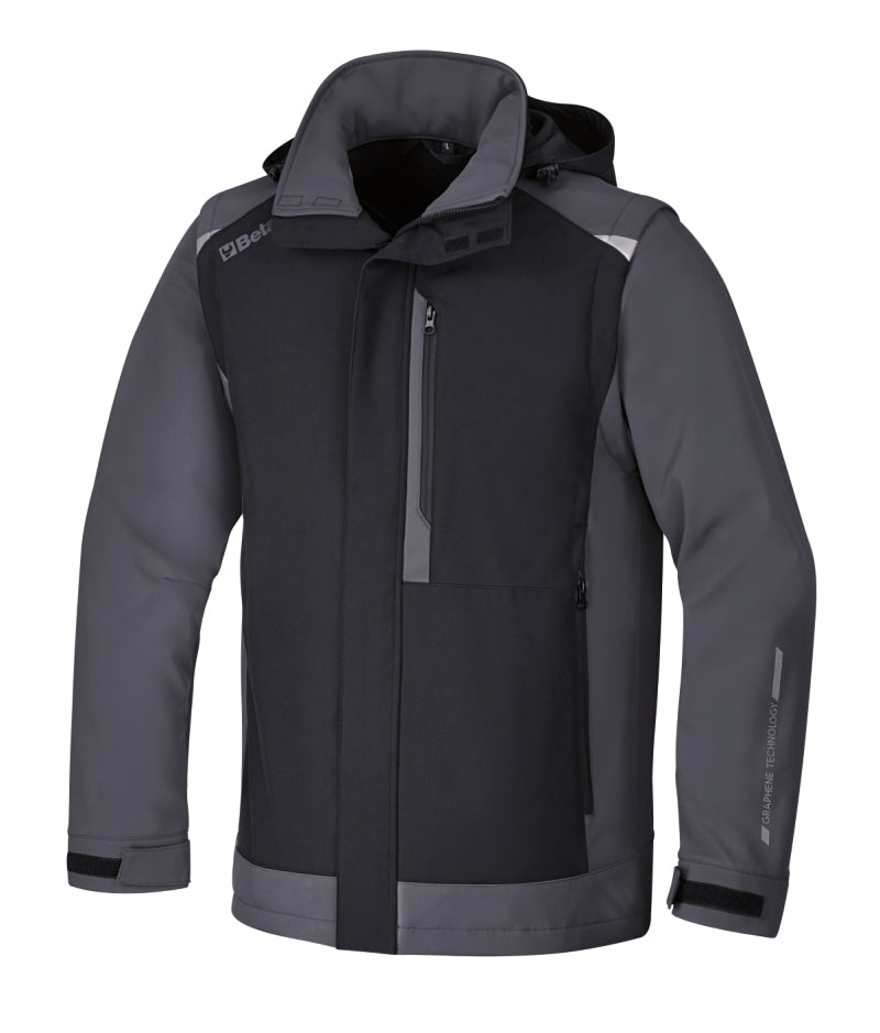Giacca da lavoro softshell in graphene Beta 7648GG
