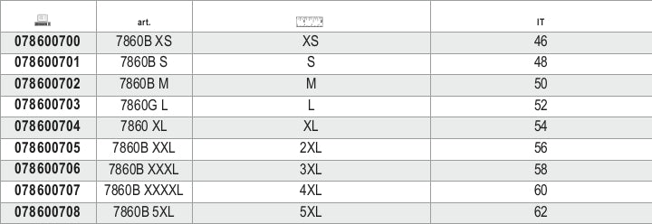 Pantaloni da lavoro Beta easy leggeri Beta 7860B