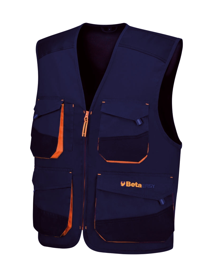 Gilet da lavoro Beta Easy leggero, blu Beta 7867B