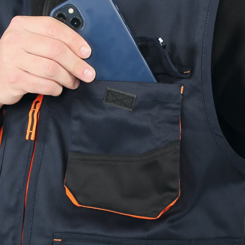 Gilet da lavoro Beta Easy leggero, blu Beta 7867B