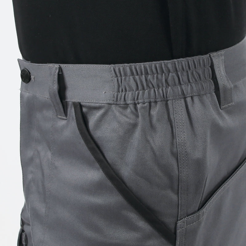 Bermuda da lavoro in 100% cotone elasticizzato grigio, comodi e resistenti Beta 7931MG