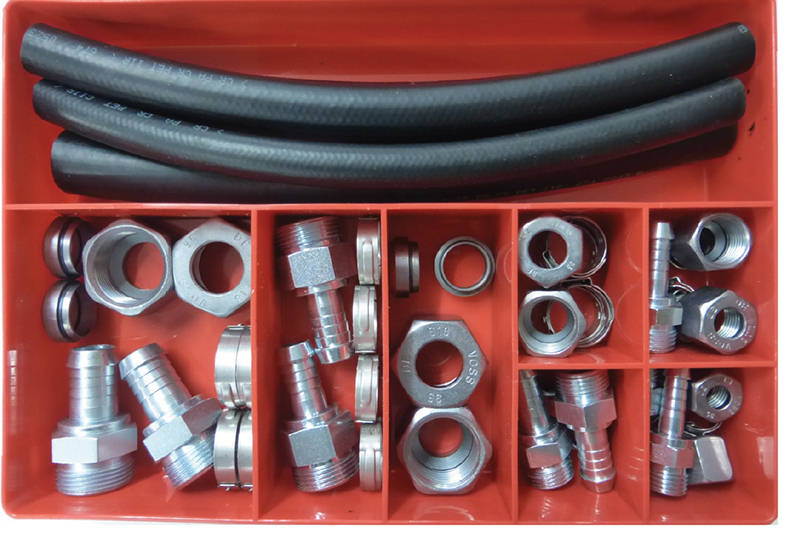 SET 54 PEZZI, PER LA RIPARAZIONE DEI TUBI DEI CLIMATIZZATORI Fermec 7KAR55