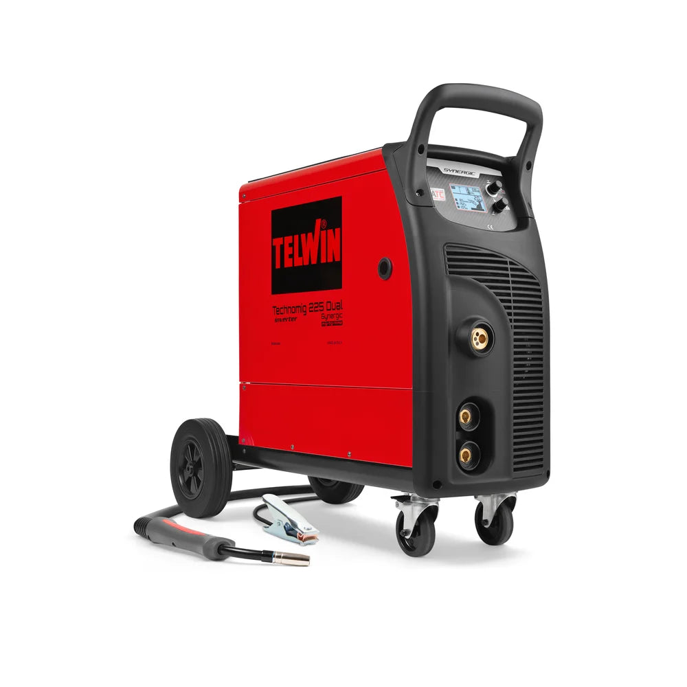 Saldatrice inverter MULTIPROCESSO Telwin TECHNOMIG 225 DUAL SYNERGIC