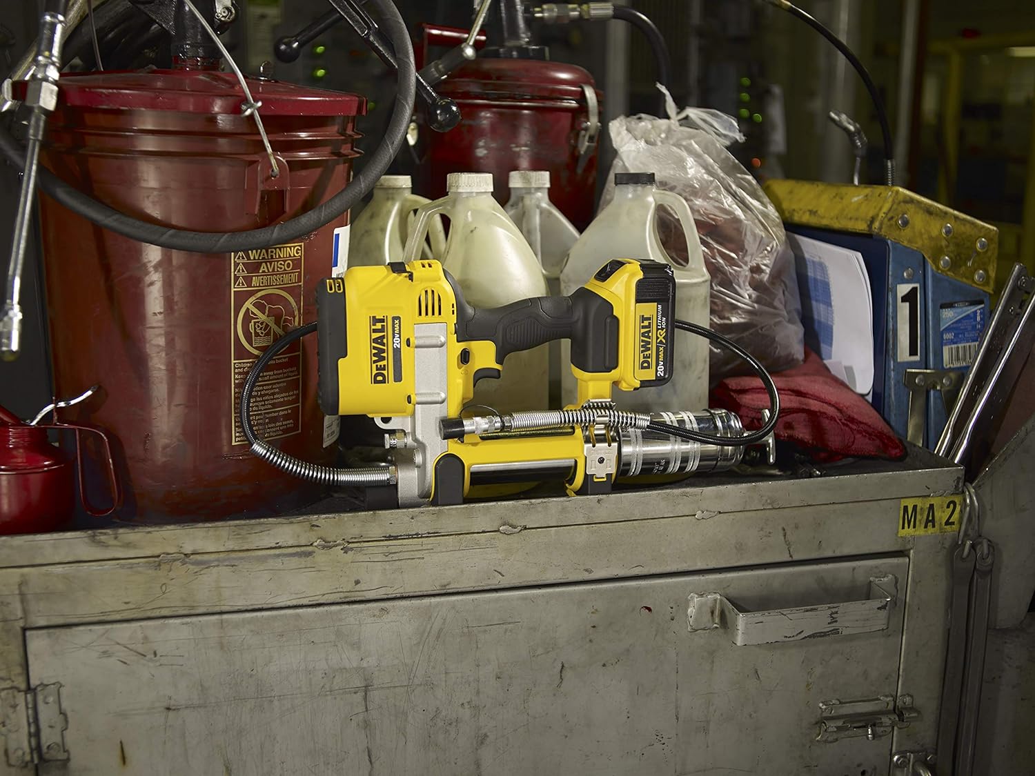 Ingrassatore 18v 4Ah DeWalt DCGG571M1