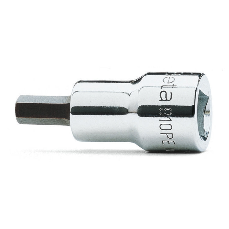 Chiavi a bussola a mano maschio esagonale con attacco quadro femmina 3/8" cromate - inserti bruniti Beta 910PE/AS