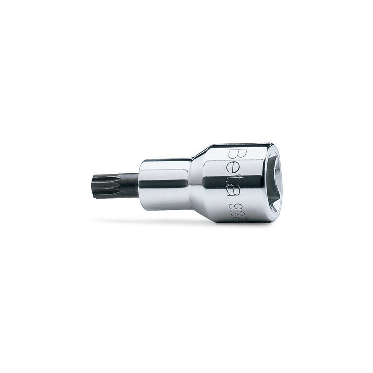Chiavi a bussola a mano maschio per viti con impronta XZN®, con attacco quadro femmina 1/2" cromate - inserti bruniti Beta 920XZN