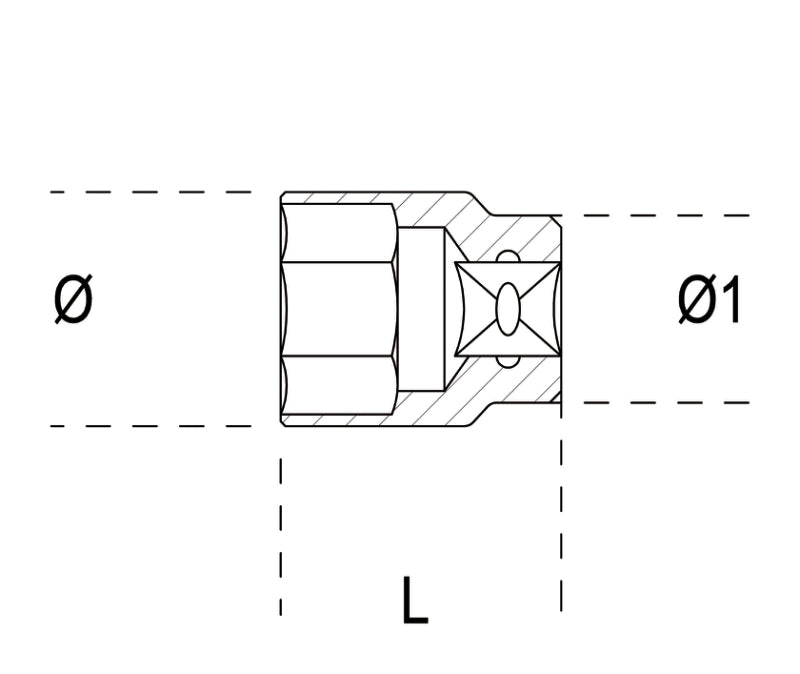Chiavi a bussola poligonali antiscintilla Beta 921BA