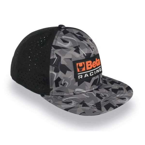 Cappellino Beta racing camouflage con visiera piatta Beta 9525CM
