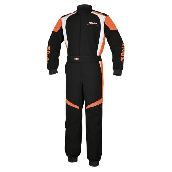 Tuta da lavoro, stile racing, in tessuto elasticizzato 4 way stretch Beta 9577R