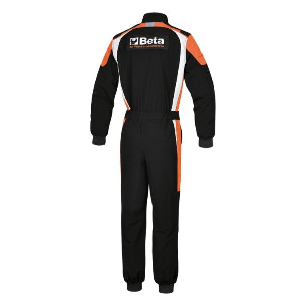 Tuta da lavoro, stile racing, in tessuto elasticizzato 4 way stretch Beta 9577R