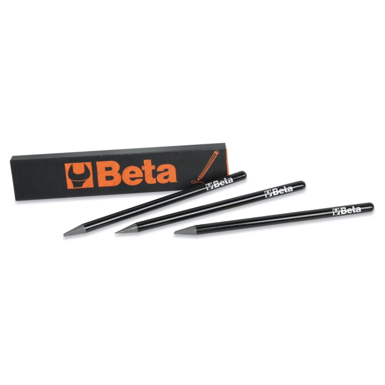 Astuccio da tre matite nere in full grafite Beta 9592MG/3