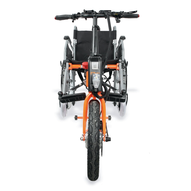 Sistema ausiliario di spinta TRIOWAY by ATALA®, elettrico e agganciabile alla carrozzina REHA COMFORT in dotazione Beta 9597TRIOWAY